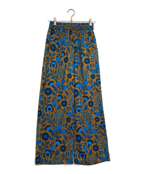 JOURNAL STANDARD relume（ジャーナルスタンダード レリューム）JOURNAL STANDARD relume (ジャーナルスタンダード レリューム) アフリカンフラワープリントパンツ ブラウン サイズ:FREEの古着・服飾アイテム