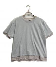 FRAMeWORK（フレームワーク）の古着「レイヤードライクT-SHIRT」｜スカイブルー