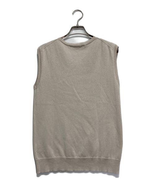 FRAMeWORK（フレームワーク）FRAMeWORK (フレームワーク) ペーパーポリエステルスリーブレス ベージュ サイズ:記載なしの古着・服飾アイテム