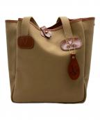 bradyブレディ）の古着「トートバッグ」｜ベージュ