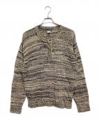 ISSEY MIYAKEイッセイミヤケ）の古着「ニット」｜ブラウン