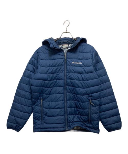 Columbia（コロンビア）Columbia (コロンビア) パウダーライトフーデットジャケット ネイビー サイズ:Lの古着・服飾アイテム