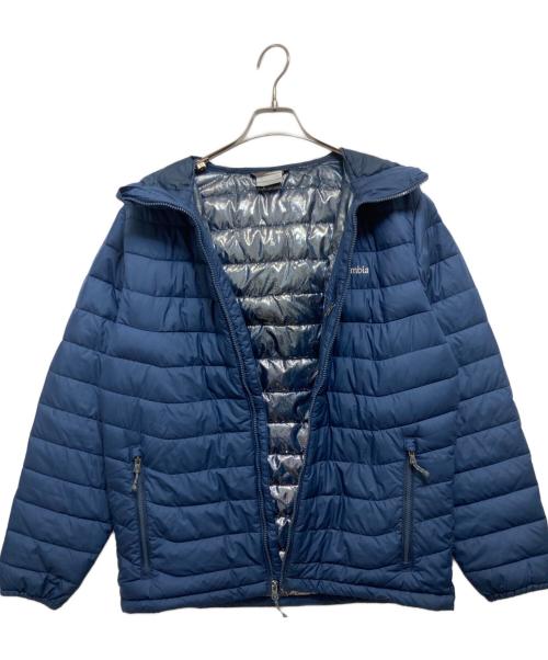 Columbia（コロンビア）Columbia (コロンビア) パウダーライトフーデットジャケット ネイビー サイズ:Lの古着・服飾アイテム