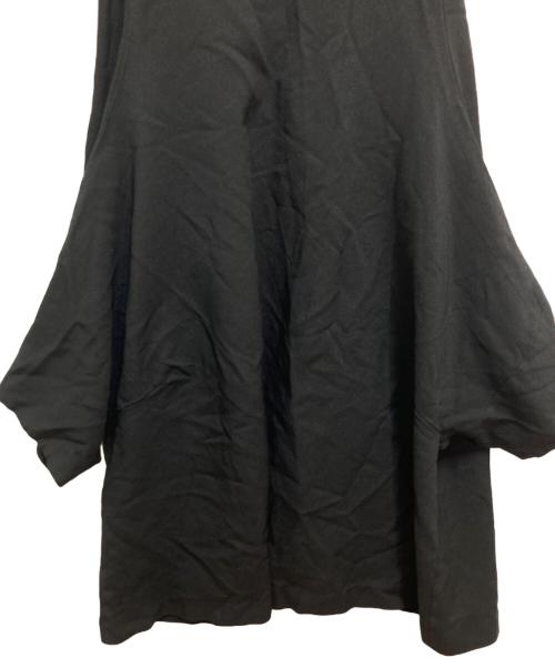 COMME des GARCONS COMME des GARCONS（コムデギャルソン コムデギャルソン）COMME des GARCONS COMME des GARCONS (コムデギャルソン コムデギャルソン) ポリ縮絨サロペットワンピース ブラック サイズ:Sの古着・服飾アイテム