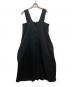 COMME des GARCONS COMME des GARCONS (コムデギャルソン コムデギャルソン) ポリ縮絨サロペットワンピース ブラック サイズ:S：30000円