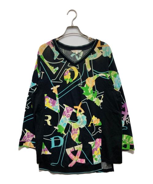 LEONARD（レオナール）LEONARD (レオナール) ロングカットソー ブラック サイズ:42の古着・服飾アイテム