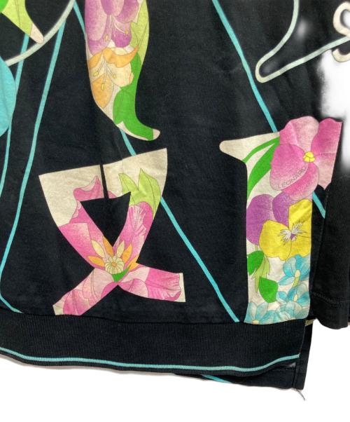 LEONARD（レオナール）LEONARD (レオナール) ロングカットソー ブラック サイズ:42の古着・服飾アイテム