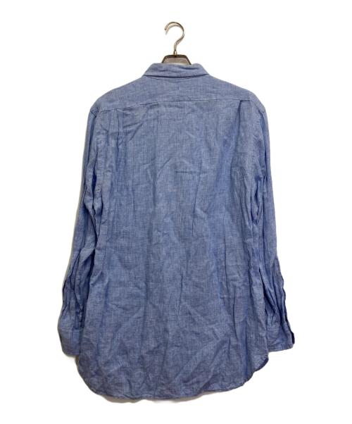 POLO RALPH LAUREN（ポロ・ラルフローレン）POLO RALPH LAUREN (ポロ・ラルフローレン) リネンシャツ ブルー サイズ:Lの古着・服飾アイテム