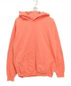 LOS ANGELES APPARELロサンゼルスアパレル）の古着「ヘビーウェイトパーカー」｜オレンジ