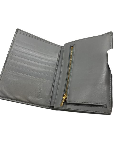 CELINE（セリーヌ）CELINE (セリーヌ) ミディアムストラップウォレット グレーの古着・服飾アイテム