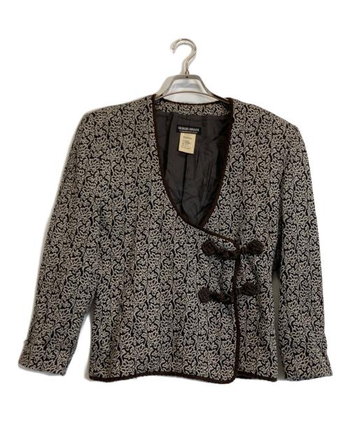 GIORGIO ARMANI（ジョルジョアルマーニ）GIORGIO ARMANI (ジョルジョアルマーニ) ジャケット ベージュ サイズ:42の古着・服飾アイテム