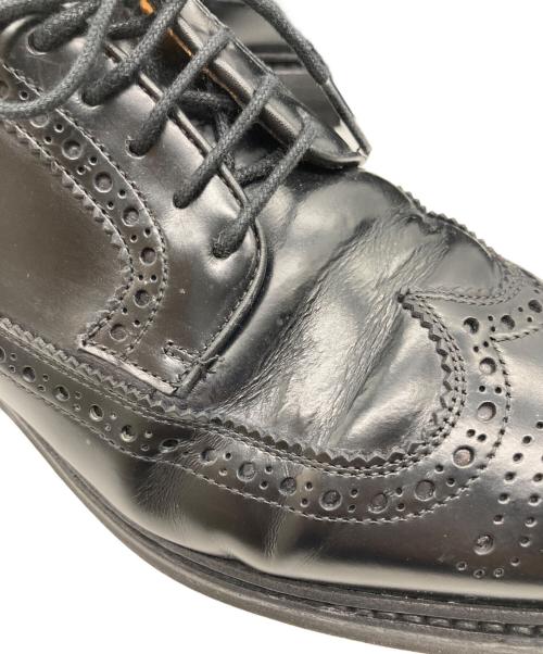 berwick（バーウィック）berwick (バーウィック) ウィングチップシューズ ブラック サイズ:5の古着・服飾アイテム