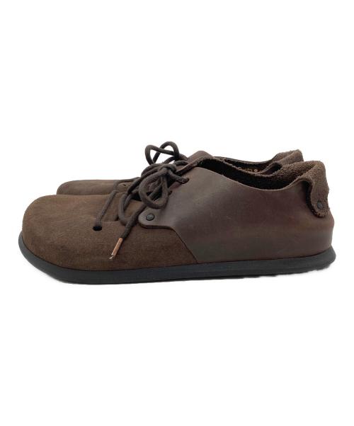 BIRKENSTOCK（ビルケンシュトック）BIRKENSTOCK (ビルケンシュトック) スニーカー ブラウン サイズ:26.5の古着・服飾アイテム