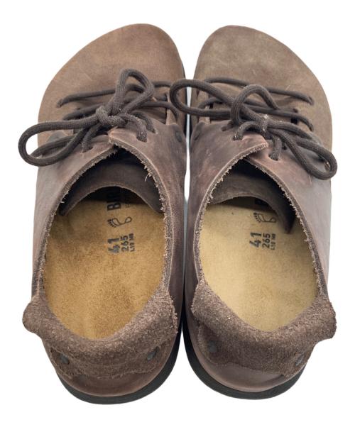 BIRKENSTOCK（ビルケンシュトック）BIRKENSTOCK (ビルケンシュトック) スニーカー ブラウン サイズ:26.5の古着・服飾アイテム