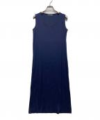 ISSEY MIYAKEイッセイミヤケ）の古着「ノースリーブワンピース」｜ネイビー