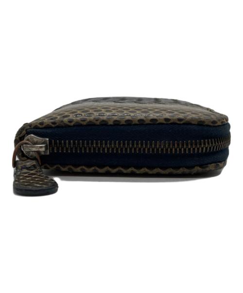BOTTEGA VENETA（ボッテガベネタ）BOTTEGA VENETA (ボッテガベネタ) 長財布 ネイビーの古着・服飾アイテム