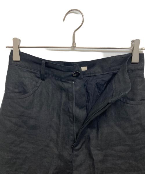 Plage（プラージュ）Plage (プラージュ) Linen Wide Pants ブラック サイズ:36の古着・服飾アイテム