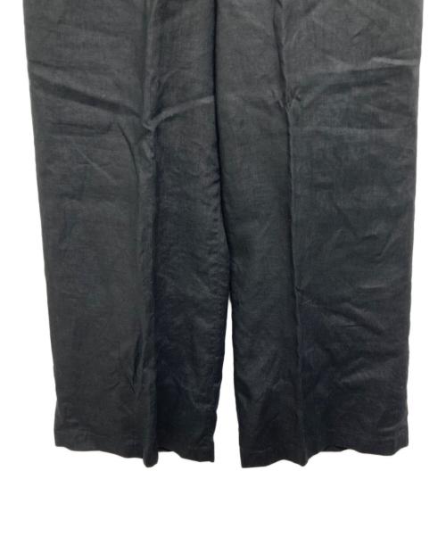 Plage（プラージュ）Plage (プラージュ) Linen Wide Pants ブラック サイズ:36の古着・服飾アイテム