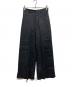Plage（プラージュ）の古着「Linen Wide Pants」｜ブラック