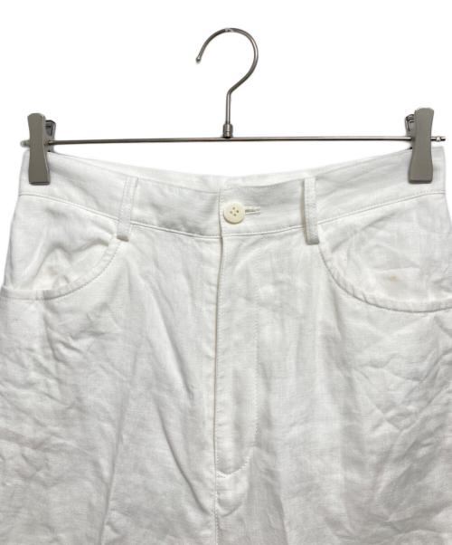 Plage（プラージュ）Plage (プラージュ) Linen Wide Pants ホワイト サイズ:38の古着・服飾アイテム