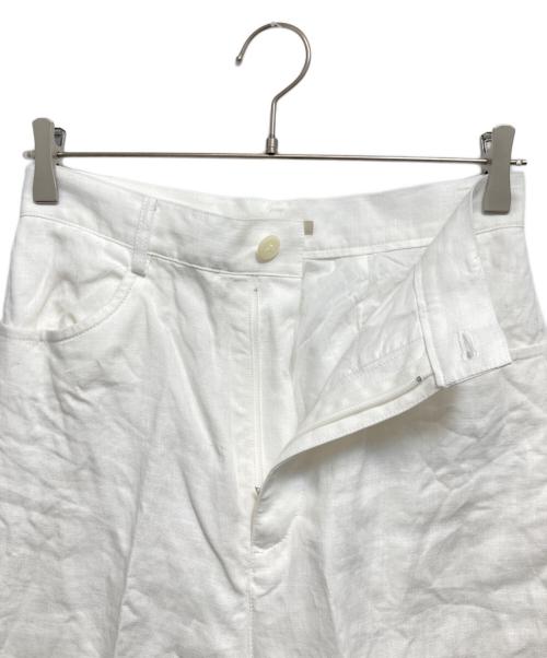 Plage（プラージュ）Plage (プラージュ) Linen Wide Pants ホワイト サイズ:38の古着・服飾アイテム