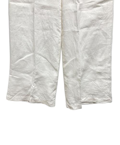 Plage（プラージュ）Plage (プラージュ) Linen Wide Pants ホワイト サイズ:38の古着・服飾アイテム