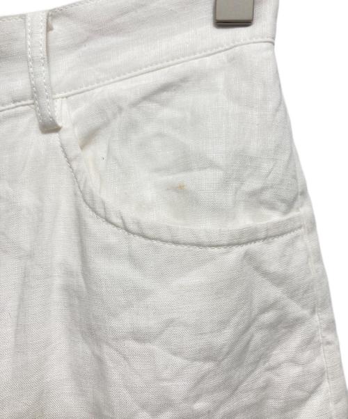 Plage（プラージュ）Plage (プラージュ) Linen Wide Pants ホワイト サイズ:38の古着・服飾アイテム