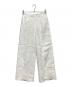 Plage（プラージュ）の古着「Linen Wide Pants」｜ホワイト
