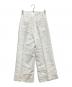 Plage (プラージュ) Linen Wide Pants ホワイト サイズ:38：6000円