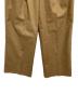 中古・古着 Plage (プラージュ) Tuck Eide Slacks ベージュ サイズ:S：4000円