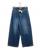 Plageプラージュ）の古着「RIAM SUPER LOOSE デニム パンツ」｜インディゴ