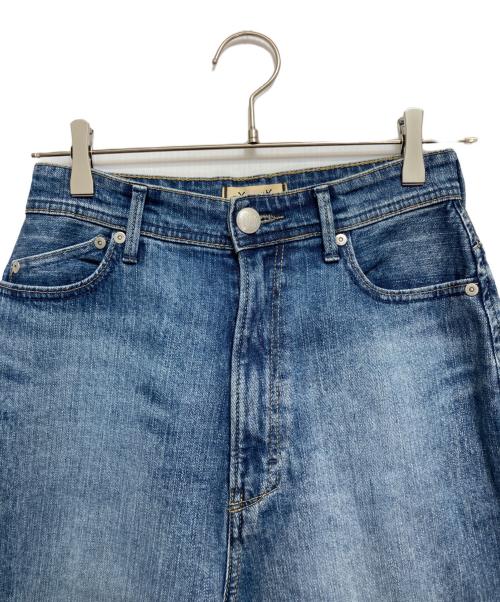 YANUK（ヤヌーク）YANUK (ヤヌーク) ルーズストレートジーンズ インディゴ サイズ:25の古着・服飾アイテム