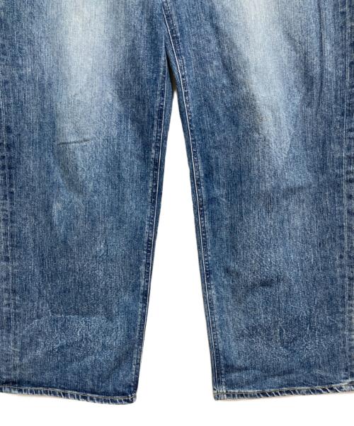YANUK（ヤヌーク）YANUK (ヤヌーク) ルーズストレートジーンズ インディゴ サイズ:25の古着・服飾アイテム