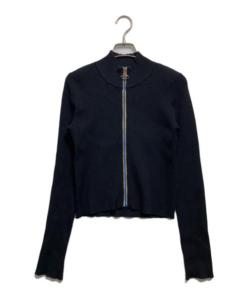 DIESEL（ディーゼル）DIESEL (ディーゼル) フロントジップライトジャケット ブラック サイズ:Mの古着・服飾アイテム