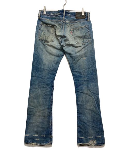 Hysteric Glamour（ヒステリックグラマー）Hysteric Glamour (ヒステリックグラマー) スタッズフレアデニムパンツ ンディゴ サイズ:記載なしの古着・服飾アイテム