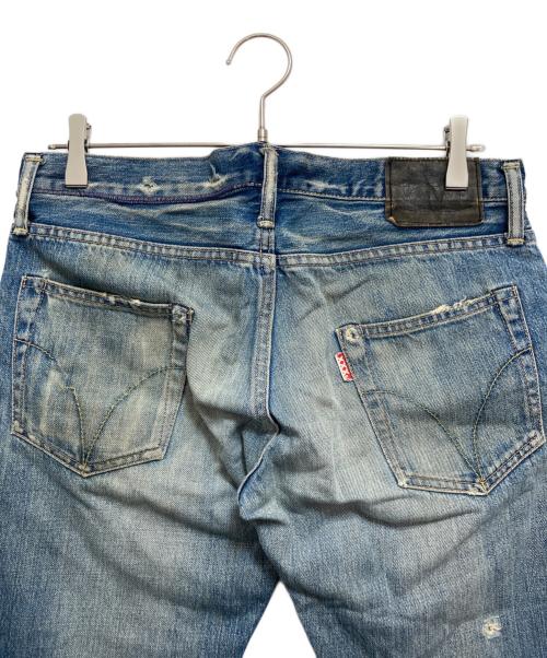 Hysteric Glamour（ヒステリックグラマー）Hysteric Glamour (ヒステリックグラマー) スタッズフレアデニムパンツ ンディゴ サイズ:記載なしの古着・服飾アイテム