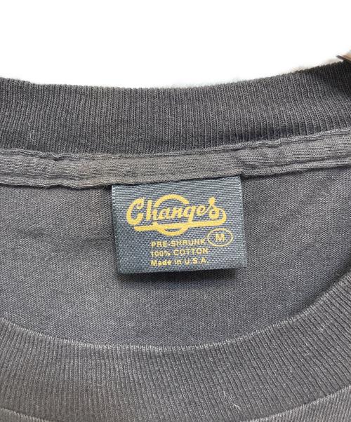 CHANGES（チェンジズ）CHANGES (チェンジズ) Tシャツ ブラック サイズ:Mの古着・服飾アイテム
