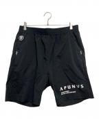 Aape BY A BATHING APEエーエイプ バイ アベイシングエイプ）の古着「ハーフパンツ」｜ブラック
