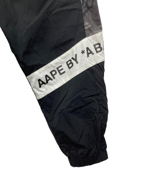 Aape BY A BATHING APE（エーエイプ バイ アベイシングエイプ）AAPE BY A BATHING APE (エーエイプ バイ アベイシングエイプ) ナイロンパンツ ブラック サイズ:Lの古着・服飾アイテム