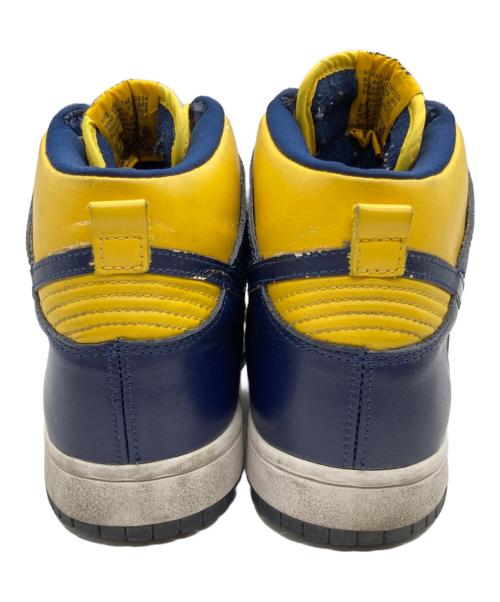 NIKE（ナイキ）NIKE (ナイキ) DUNKHIGH LEMICHIGAN イエロー サイズ:27の古着・服飾アイテム
