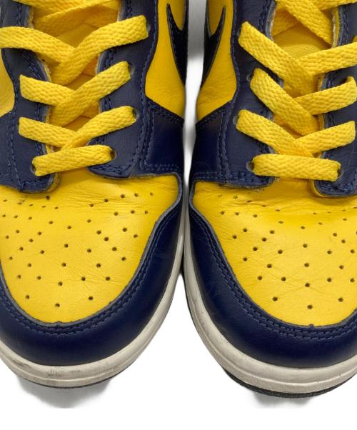 NIKE（ナイキ）NIKE (ナイキ) DUNKHIGH LEMICHIGAN イエロー サイズ:27の古着・服飾アイテム
