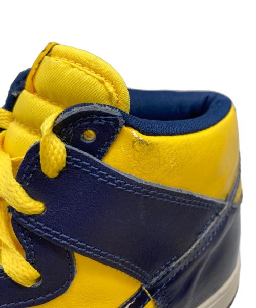 NIKE（ナイキ）NIKE (ナイキ) DUNKHIGH LEMICHIGAN イエロー サイズ:27の古着・服飾アイテム