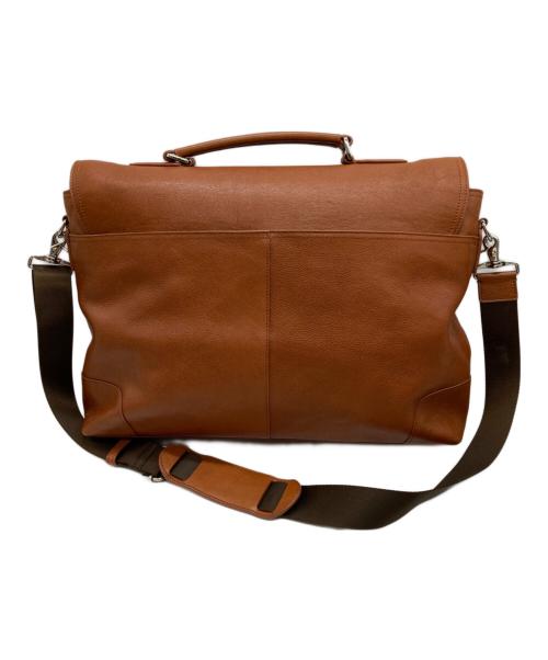 Leather Laboratory（レザーラボラトリー）Leather Laboratory (レザーラボラトリー) ビジネスショルダーバッグ ブラウンの古着・服飾アイテム