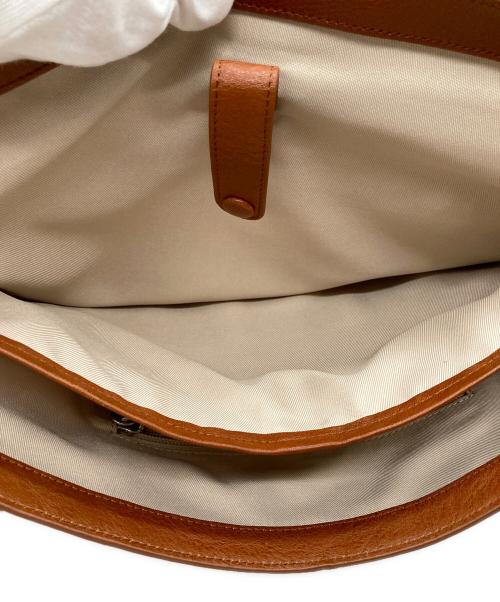 Leather Laboratory（レザーラボラトリー）Leather Laboratory (レザーラボラトリー) ビジネスショルダーバッグ ブラウンの古着・服飾アイテム