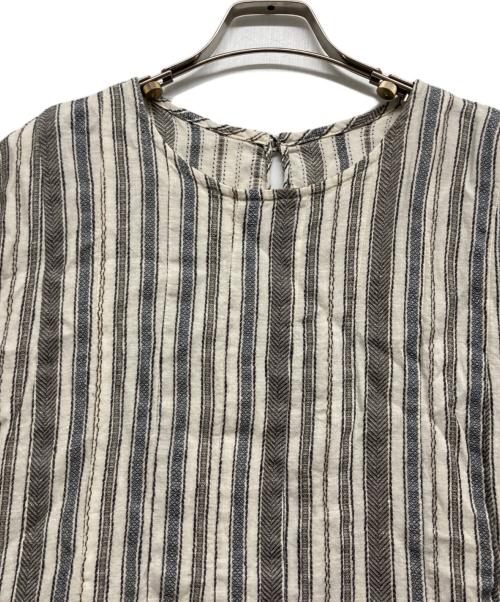 根々（ネネ）根々 (ネネ) リネンワンピース ベージュ サイズ:表記無しの古着・服飾アイテム