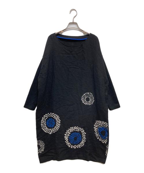 J.branche（ジェイブランシェ）J.branche (ジェイブランシェ) ワンピース ブラック サイズ:38の古着・服飾アイテム