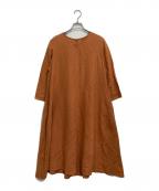 根々ネネ）の古着「ワンピース」｜オレンジ