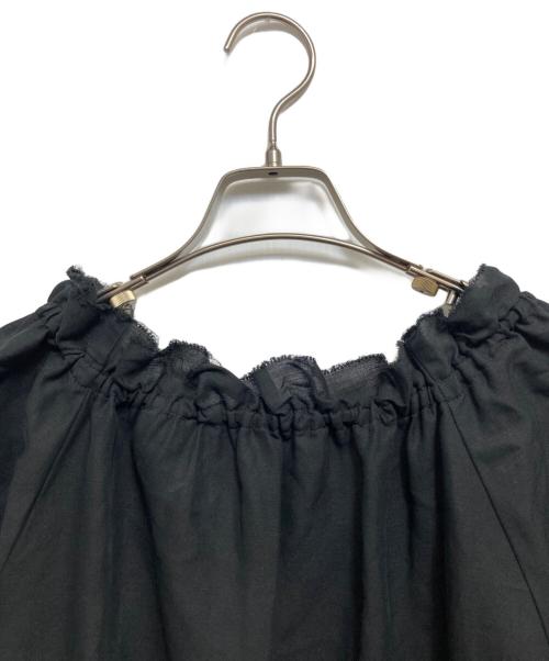 Plage（プラージュ）Plage (プラージュ) リネン混ワンピース ブラック サイズ:36の古着・服飾アイテム