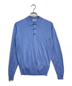 中古・古着通販】JOHN SMEDLEY (ジョンスメドレー) 総柄ニット