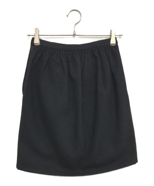 COMME des GARCONS（コムデギャルソン）COMME des GARCONS (コムデギャルソン) ウール混ミニスカート ブラック サイズ:Sの古着・服飾アイテム